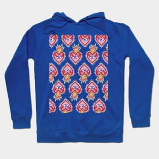 Fire heart eye Hoodie